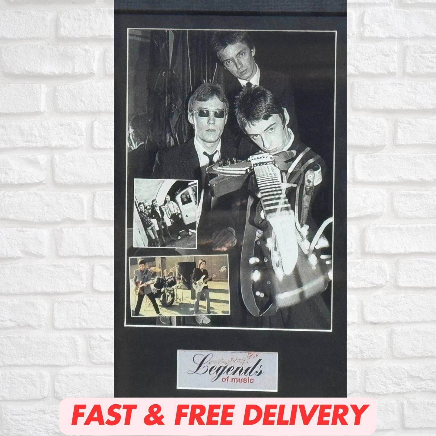 THE JAM & PAUL WELLER – FRAMED MEMORABILIA DISC SET | LEGENDS OF MUSIC UK STOCK