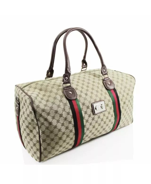 NEW LARGE UNISEX DESIGNER HOLDALL GYM LUGGAGE DUFFEL CABIN TRAVEL CASE BAG UK STOCK