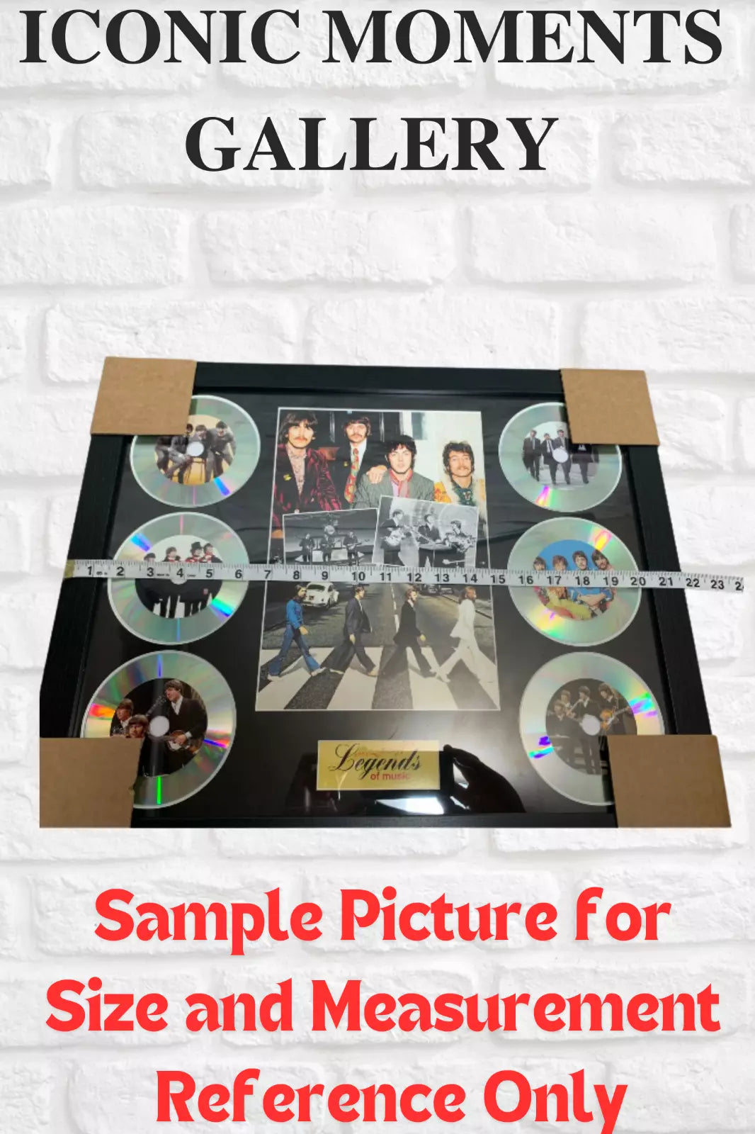 THE JAM & PAUL WELLER – FRAMED MEMORABILIA DISC SET | LEGENDS OF MUSIC UK STOCK