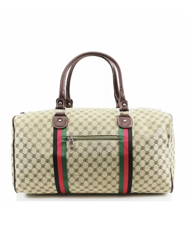 NEW LARGE UNISEX DESIGNER HOLDALL GYM LUGGAGE DUFFEL CABIN TRAVEL CASE BAG UK STOCK