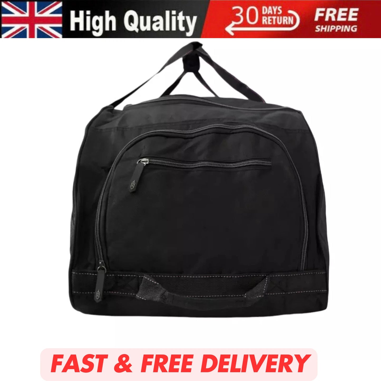 Large 32" Wheeled Holdall Bag Luggage, Easy Roll Wheeled Suitcase Travel Luggage UK STOCK