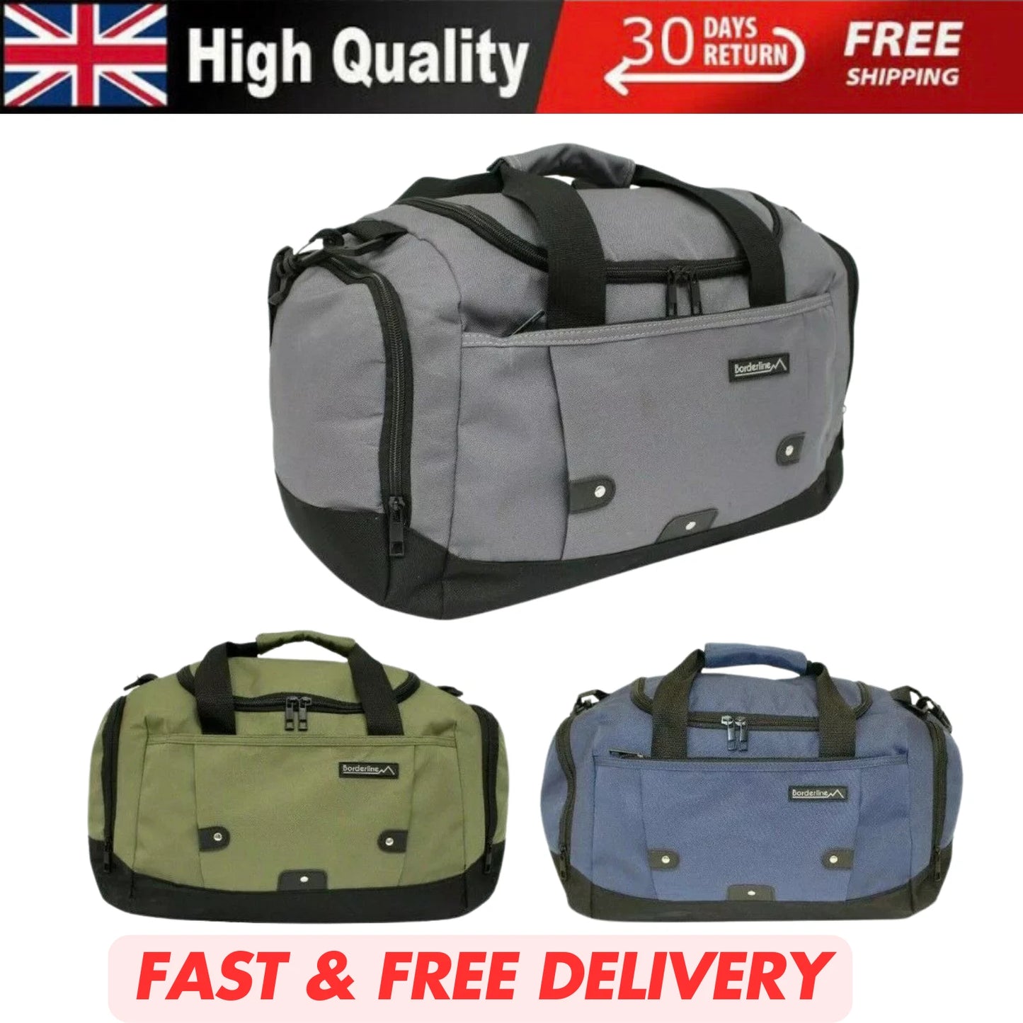 NEW LARGE TRAVEL HOLDALL DUFFLE BAG CABIN CARRY ON GYM SPORTS WEEKEND LUGGAGE UK STOCK