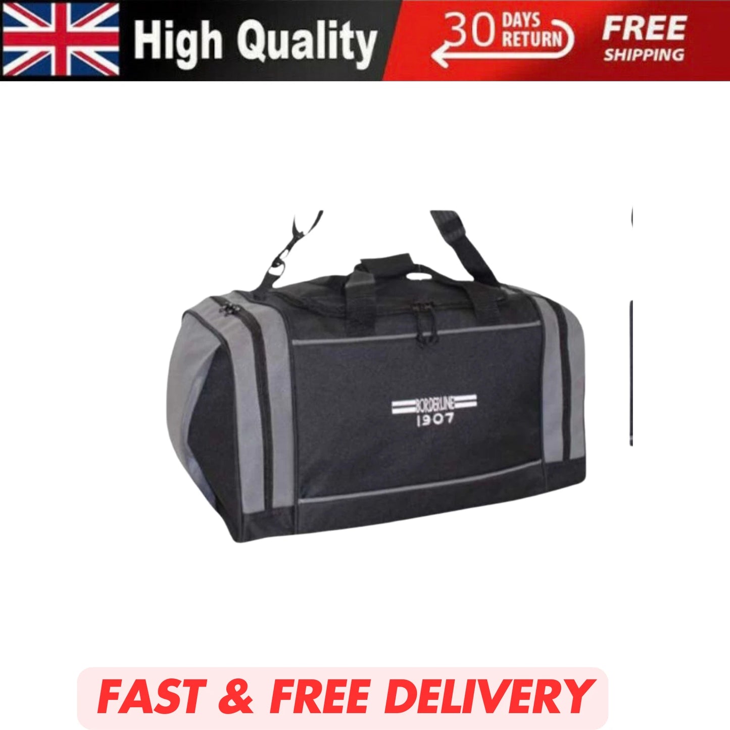 NEW LARGE TRAVEL HOLDALL DUFFLE BAG CABIN CARRY ON GYM SPORTS WEEKEND LUGGAGE UK STOCK