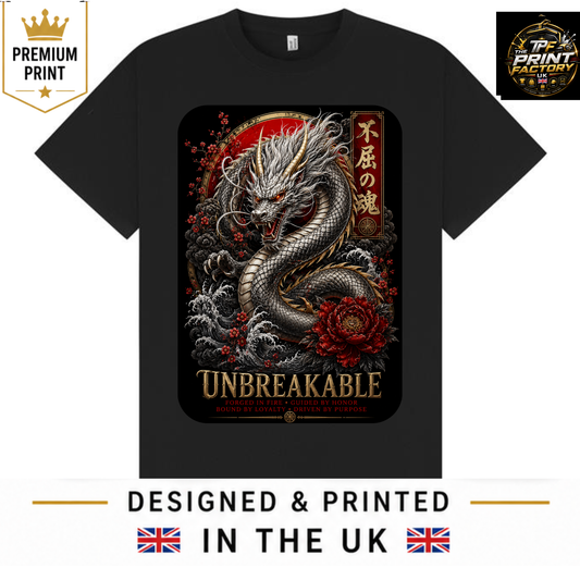 UNBREAKABLE T-SHIRT | POWERFUL MINDSET GRAPHIC TEE | FREE SHIPPING