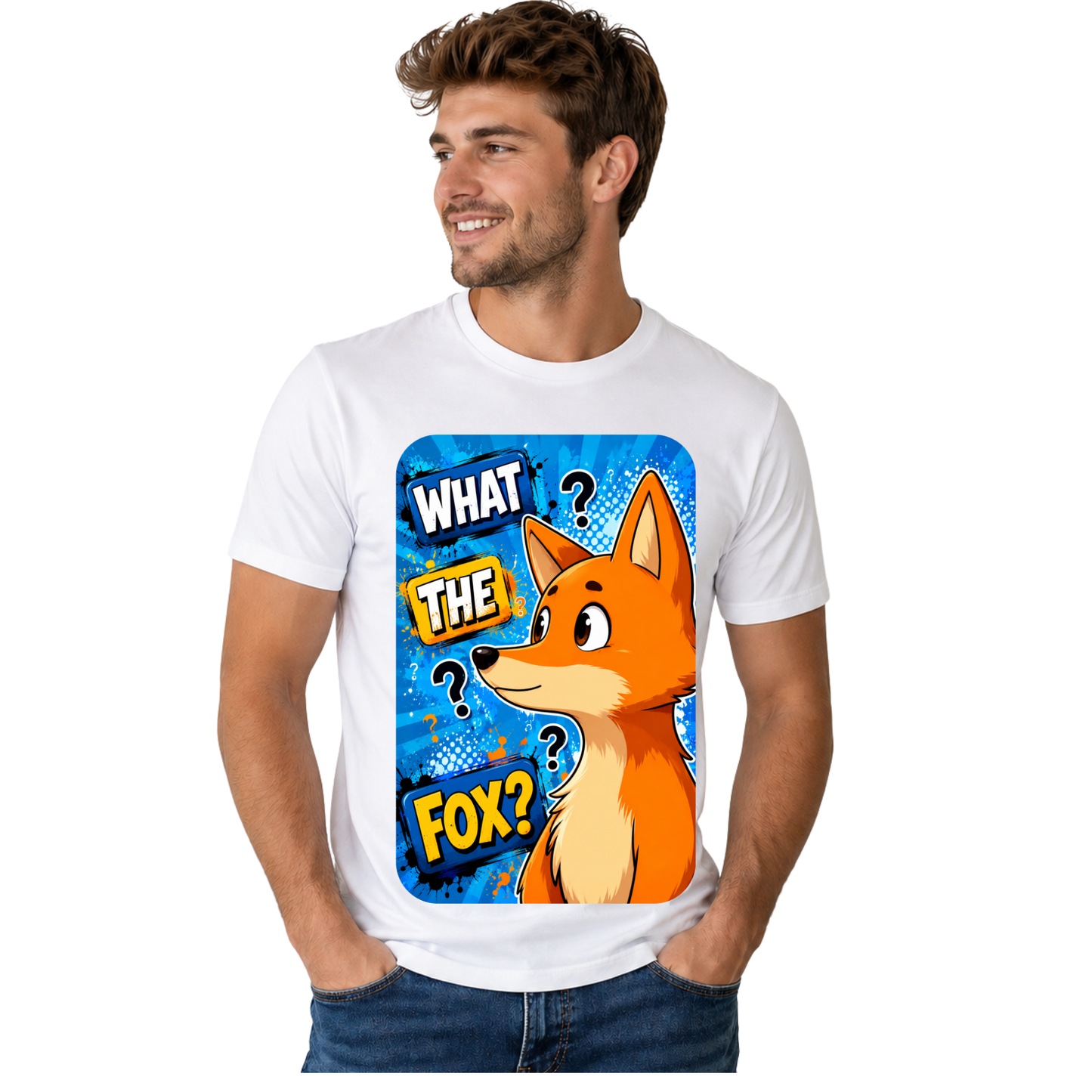WHAT THE FOX? T-SHIRT | SARCASTIC HUMOR QUOTE SHIRT | FREE SHIPPING