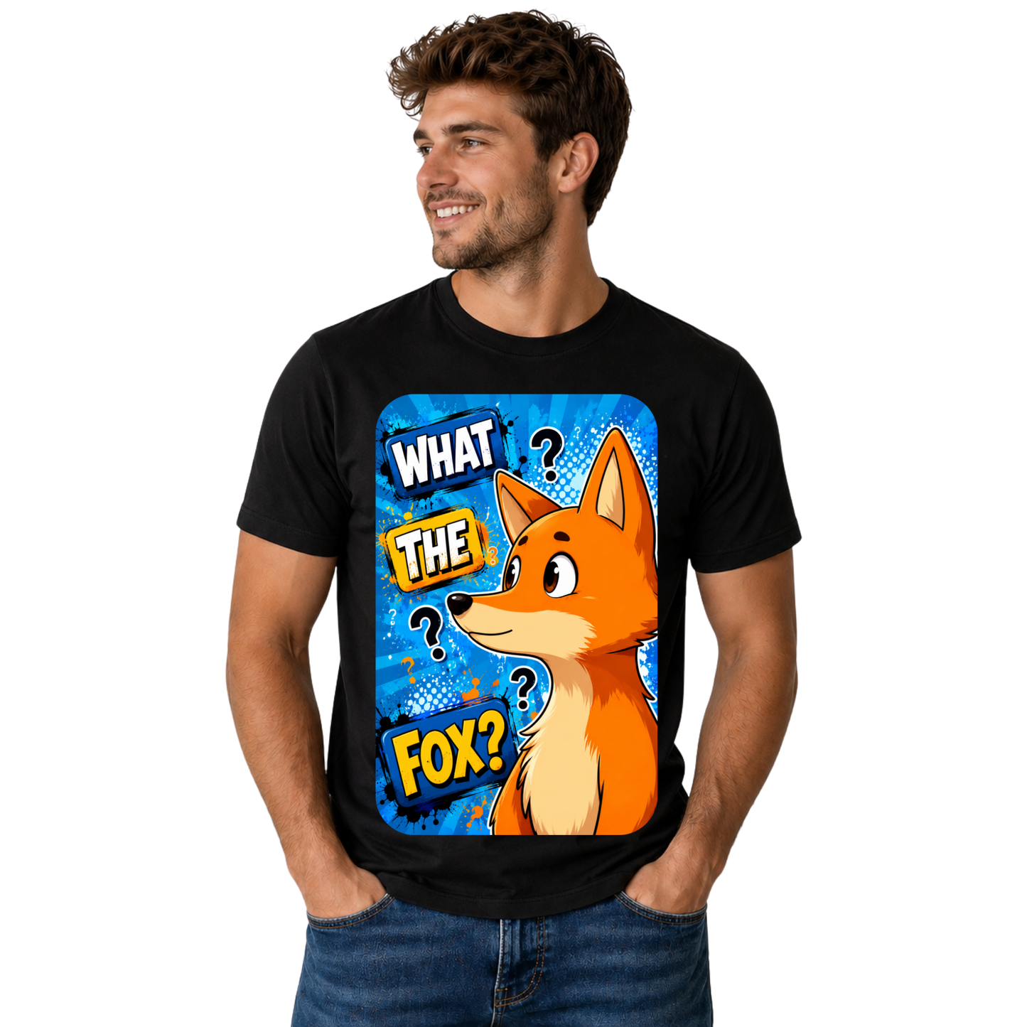 WHAT THE FOX? T-SHIRT | SARCASTIC HUMOR QUOTE SHIRT | FREE SHIPPING
