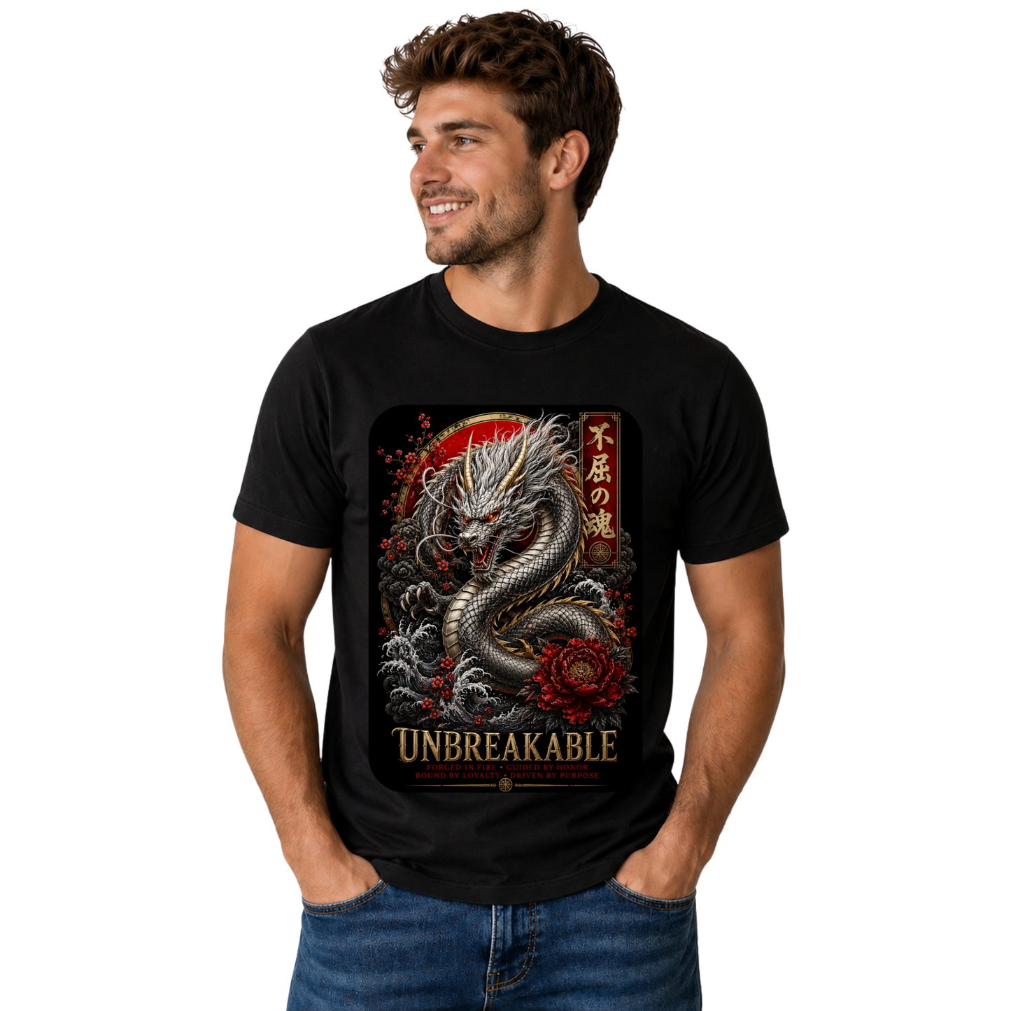 UNBREAKABLE T-SHIRT | POWERFUL MINDSET GRAPHIC TEE | FREE SHIPPING