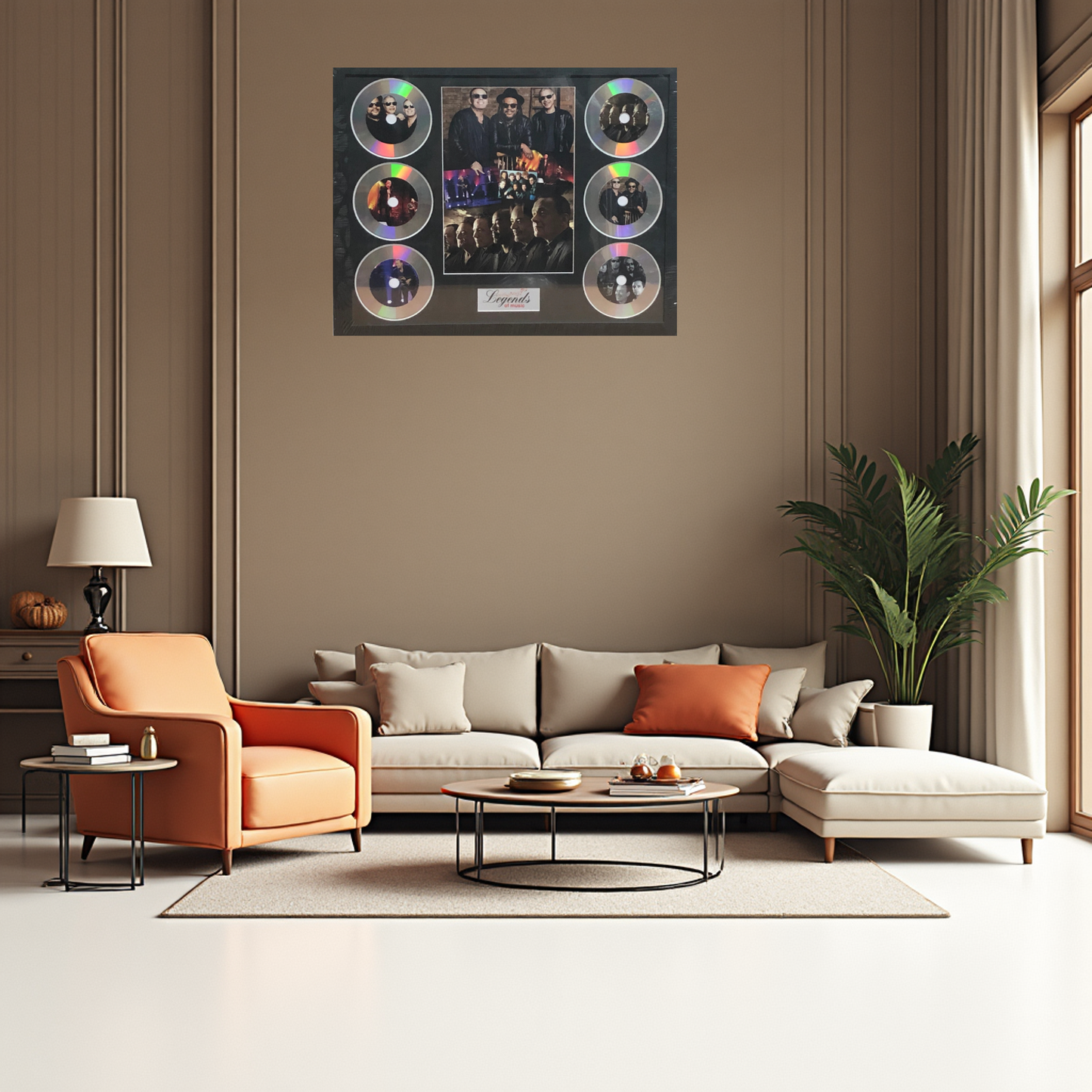 UB40 MEMORABILIA FRAMED PICTURE PRESENTATION DISC SET LEGENDS OF POP MUSIC UK STOCK
