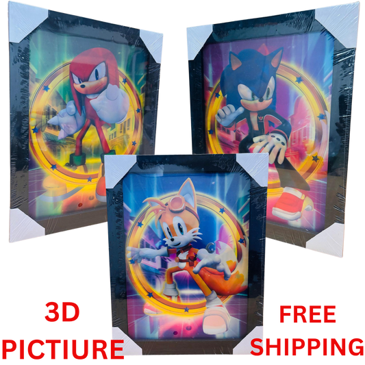 POKÉMON GO 3D FRAMED PICTURE - 3 ICONIC IMAGES IN 1 FRAME - A MUST-HAVE FOR FANS