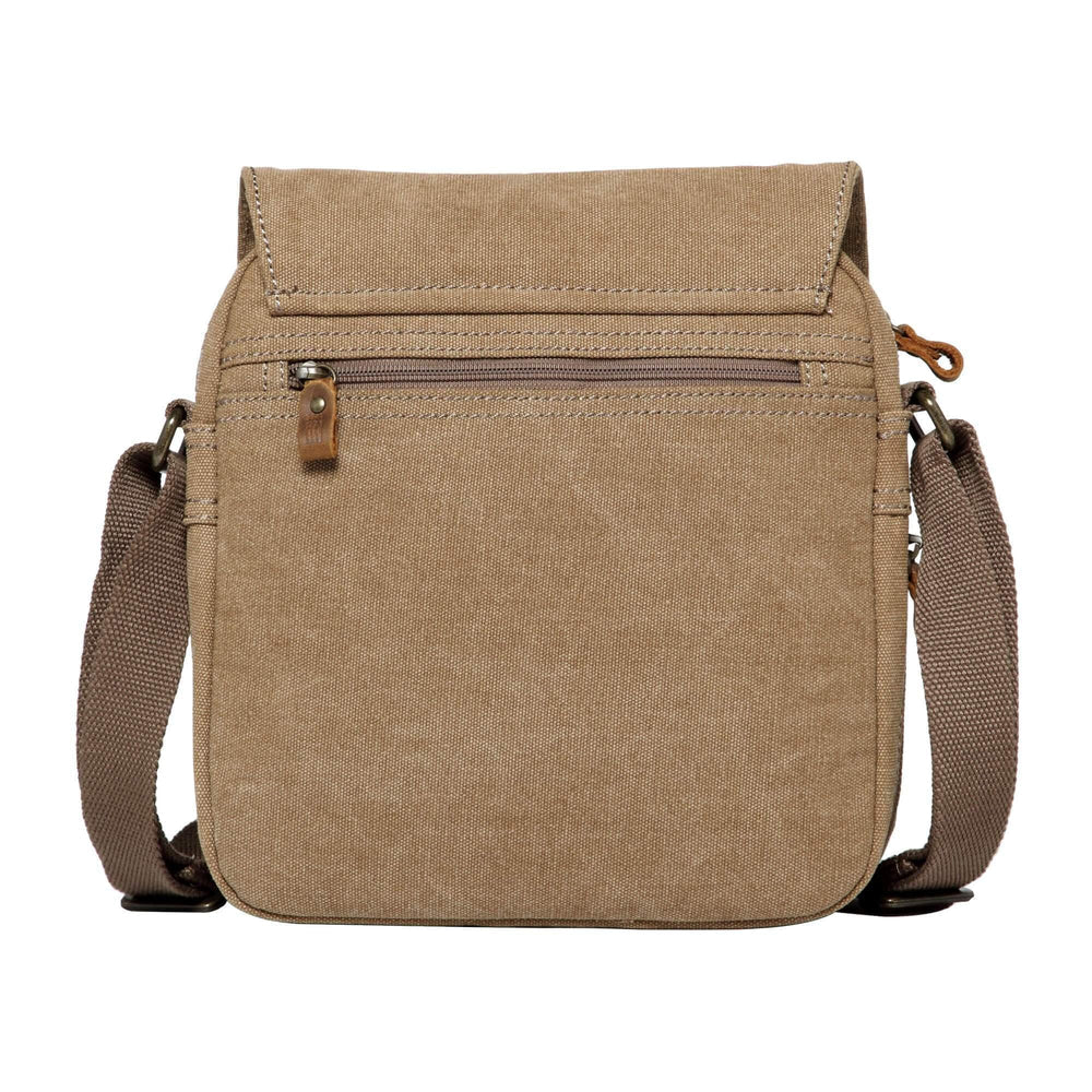 TROOP  LONDON TRP0238 CLASSIC CANVAS CROSSBODY SHOULDER BAG UNISEX GIFT