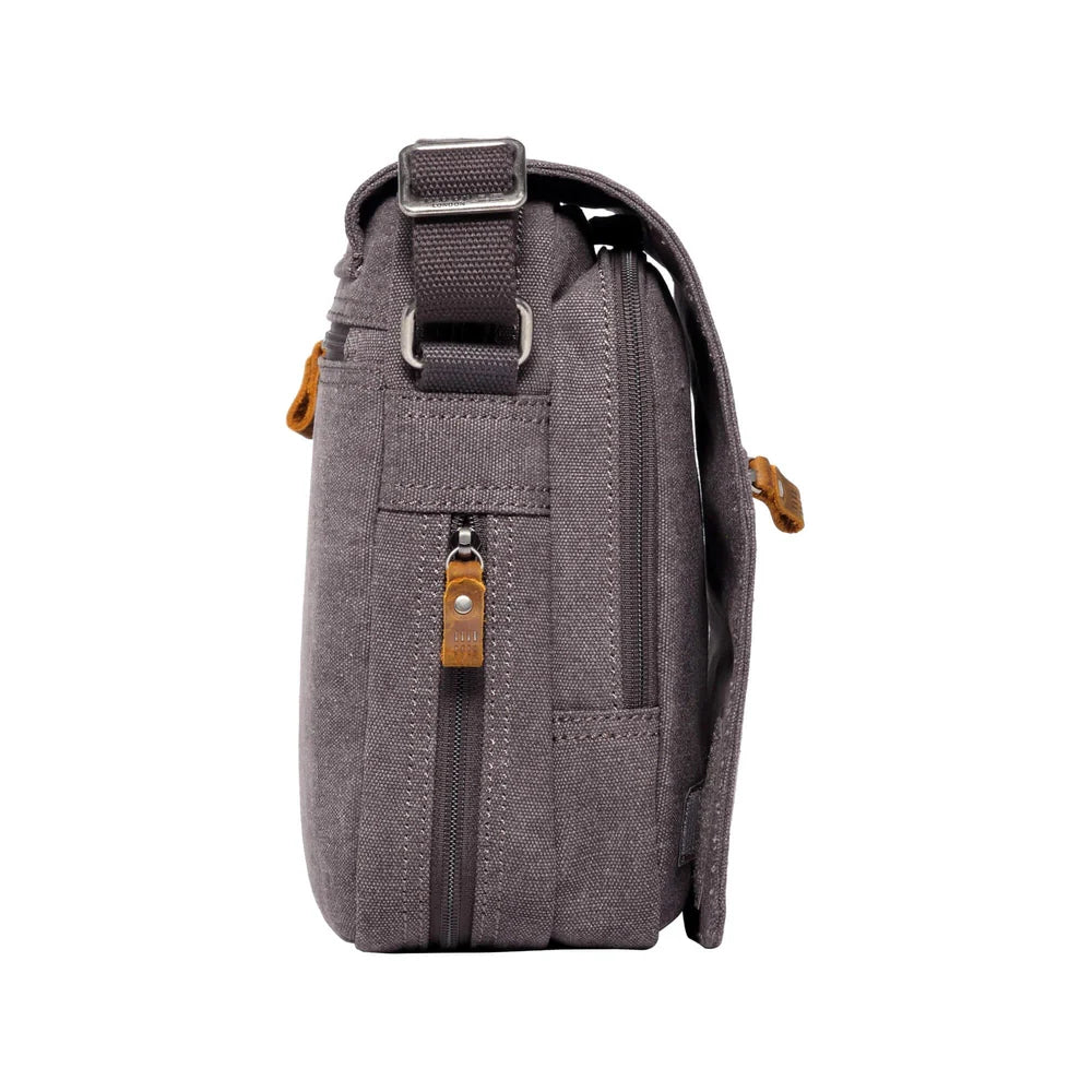 TROOP  LONDON TRP0238 CLASSIC CANVAS CROSSBODY SHOULDER BAG UNISEX GIFT