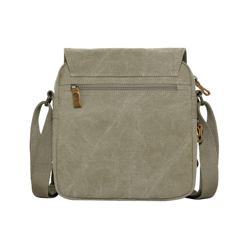 TROOP  LONDON TRP0238 CLASSIC CANVAS CROSSBODY SHOULDER BAG UNISEX GIFT