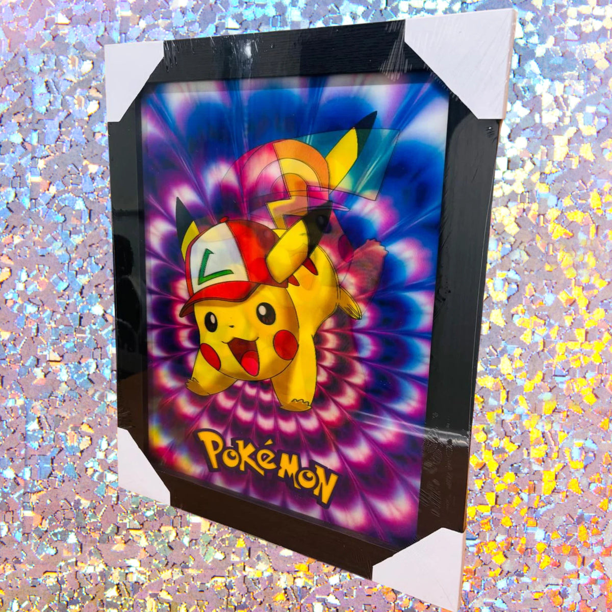 NEW POKÉMON GO 3D WALL ART POSTER PRINT PICTURE FRAMED ROOM DECOR UK