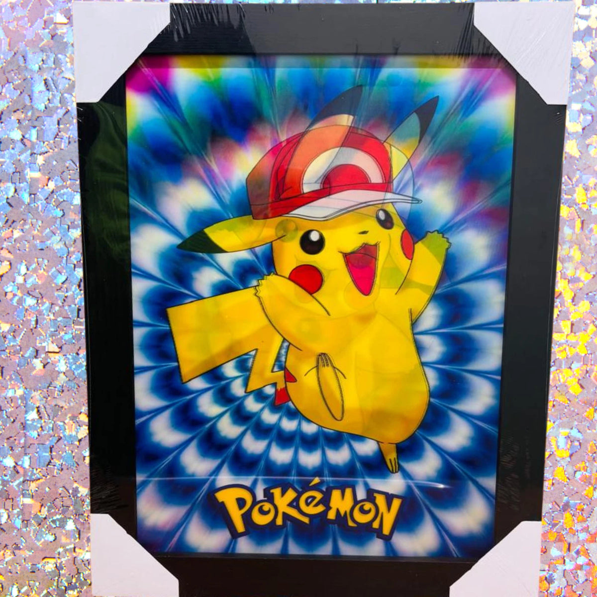 NEW POKÉMON GO 3D WALL ART POSTER PRINT PICTURE FRAMED ROOM DECOR UK
