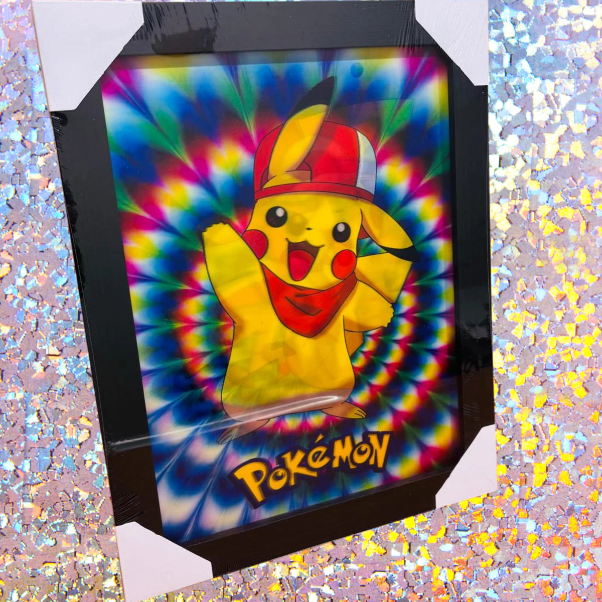 NEW POKÉMON GO 3D WALL ART POSTER PRINT PICTURE FRAMED ROOM DECOR UK