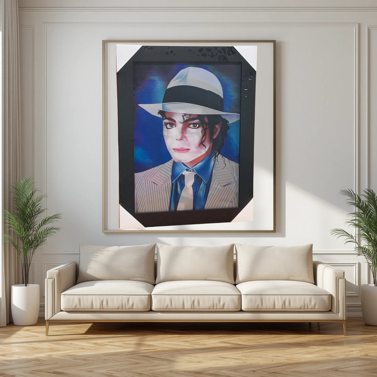 NEW MICHAEL JACKSON 3D WALL ART POSTER PRINT PICTURE FRAMED LIVING ROOM DECOR UK