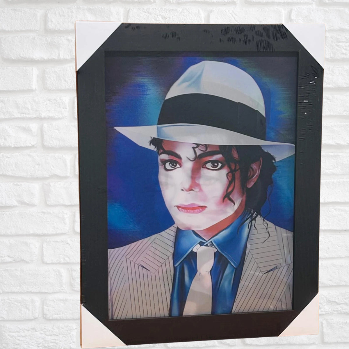 NEW MICHAEL JACKSON 3D WALL ART POSTER PRINT PICTURE FRAMED LIVING ROOM DECOR UK