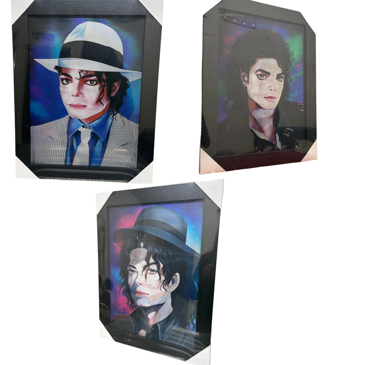 NEW MICHAEL JACKSON 3D WALL ART POSTER PRINT PICTURE FRAMED LIVING ROOM DECOR UK