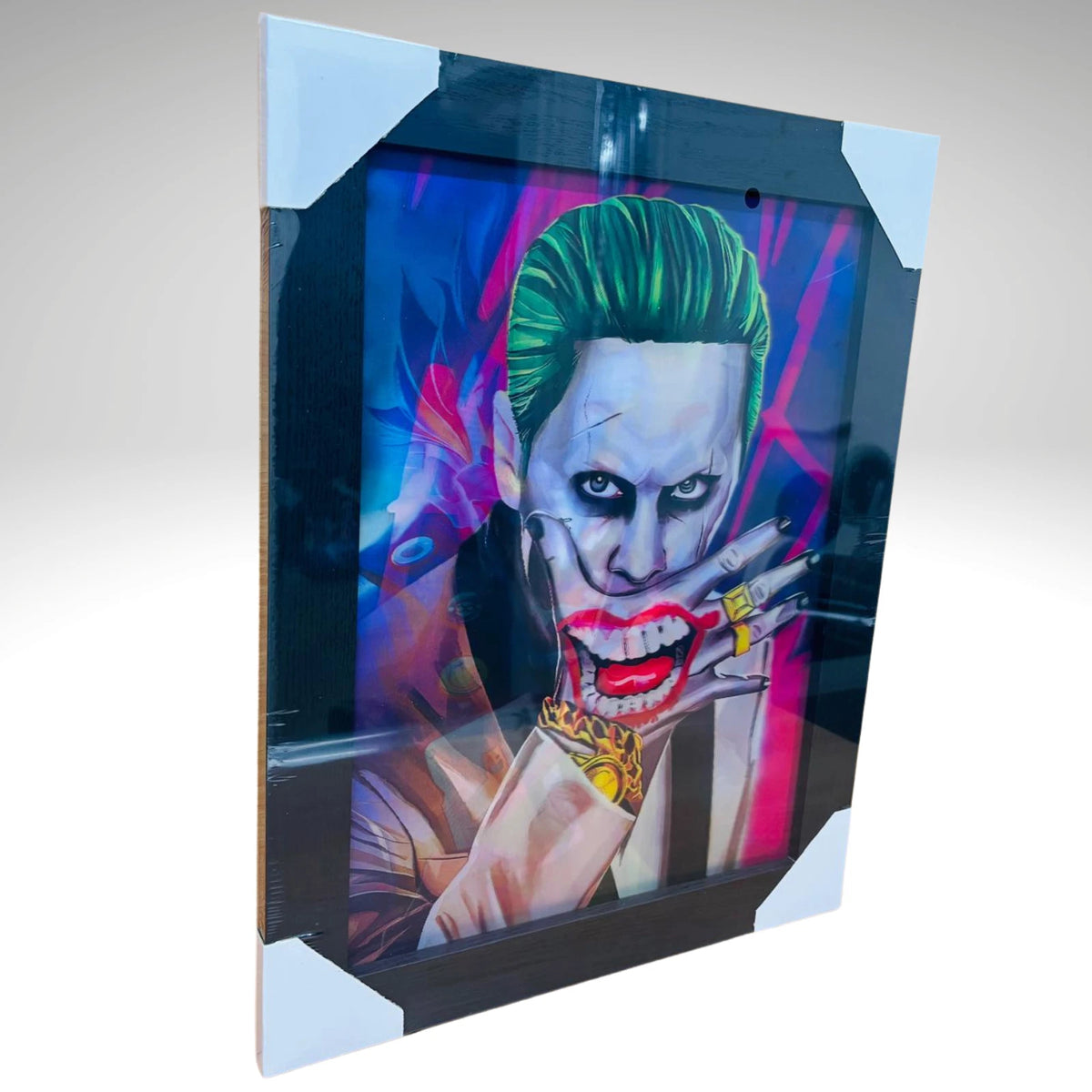 JOKER 3D FRAMED PICTURE 3 IMAGES IN 1 FRAME COMIC VILLAIN WALL ART PIECE GIFT UK