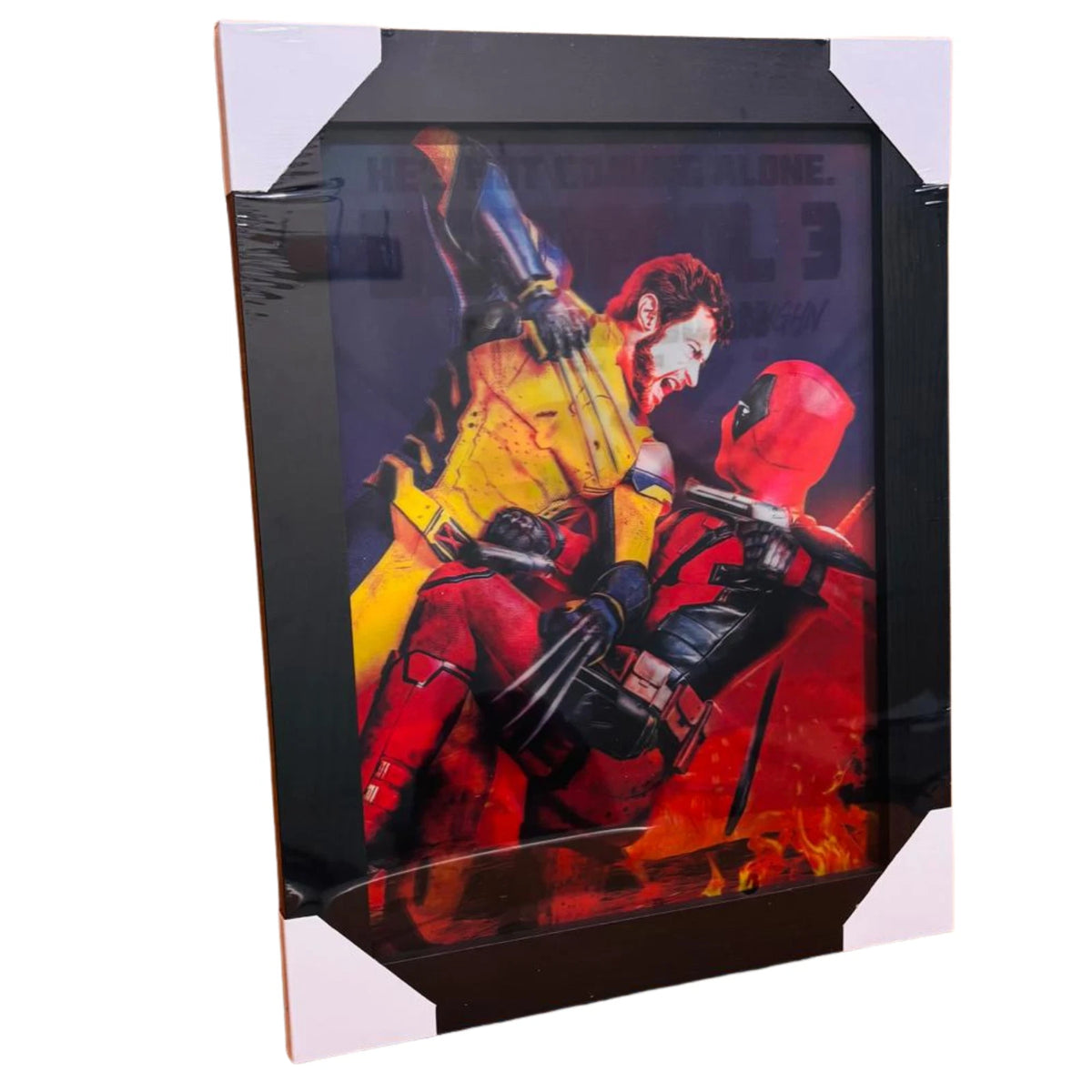 DEADPOOL 3D FRAMED PICTURE 3 IMAGES IN 1 FRAME MARVEL ANTIHERO WALL ART GIFT UK