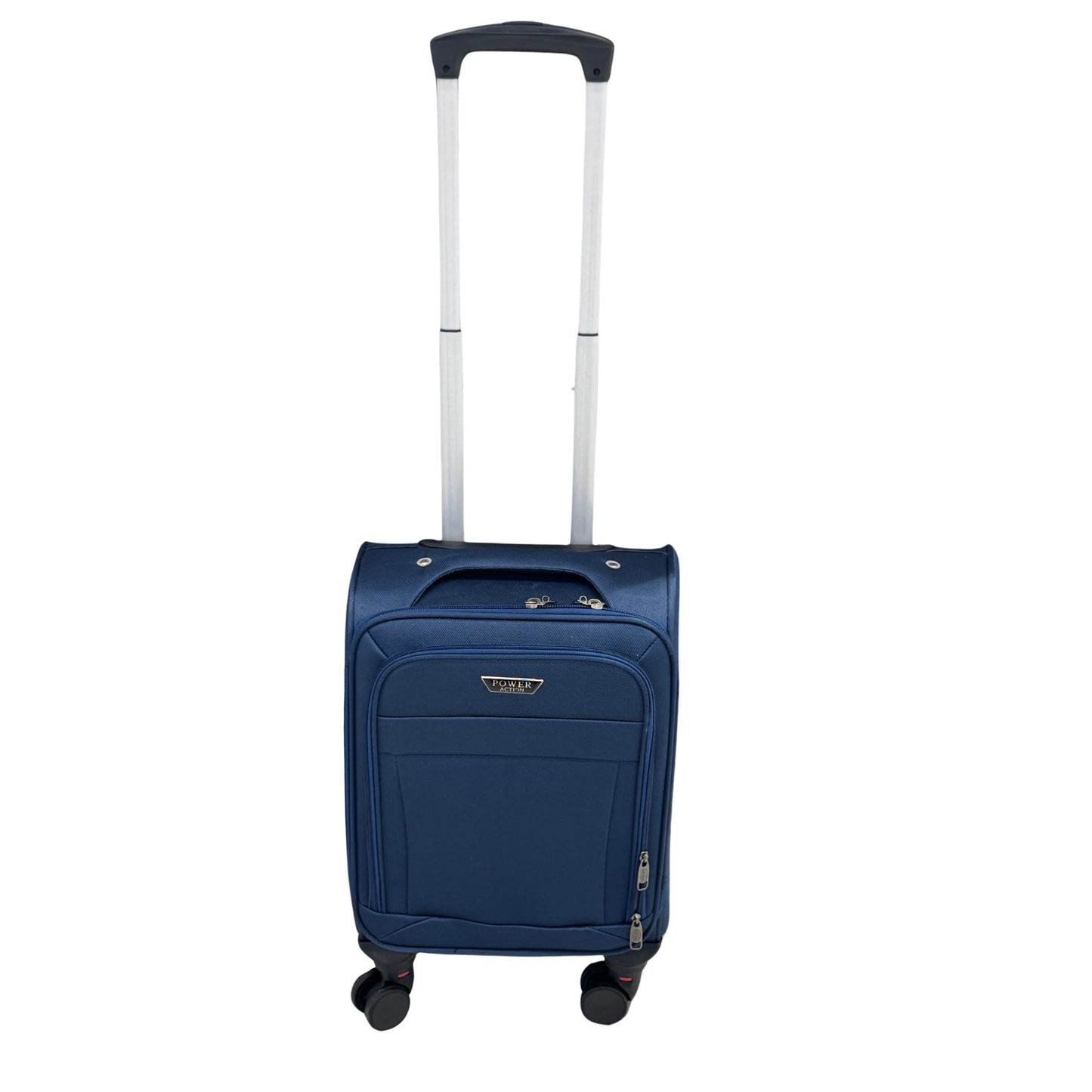 Ryanair Fits 52x34x20cm Cabin Suitcase 4 Wheel soft Carry Travel Luggage Bag UK STOCK