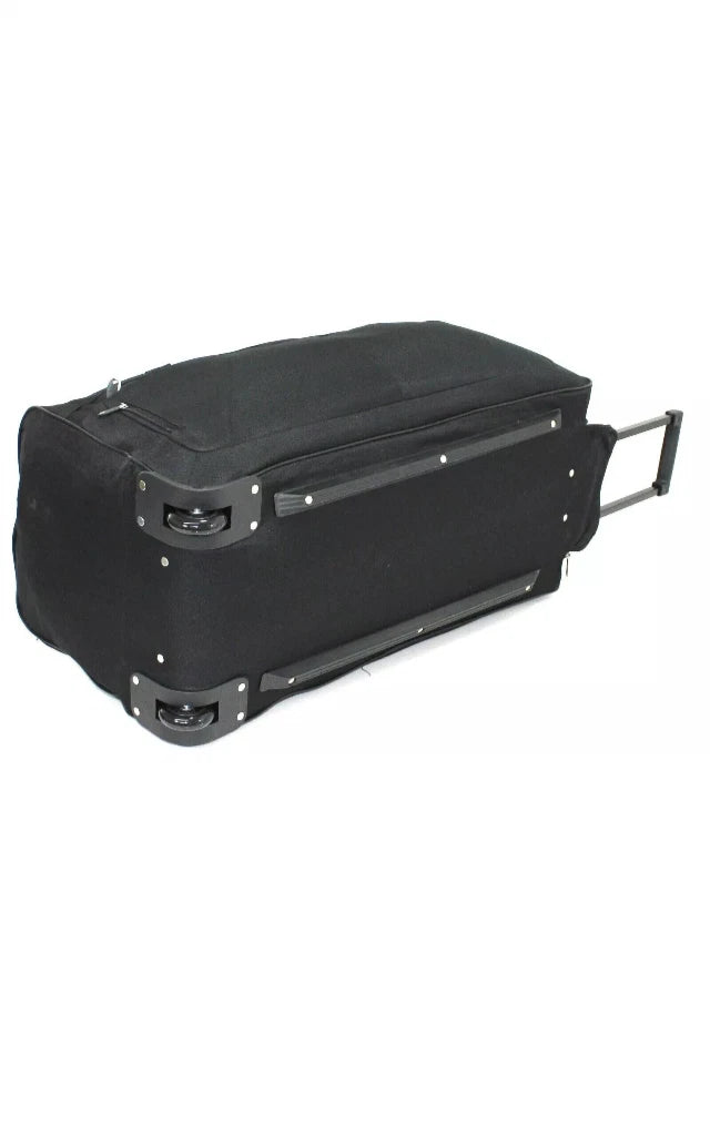 X Large 34” 30" 27" Travel Luggage Wheeled Trolley Holdall Suitcase Duffel Bag UK STOCK