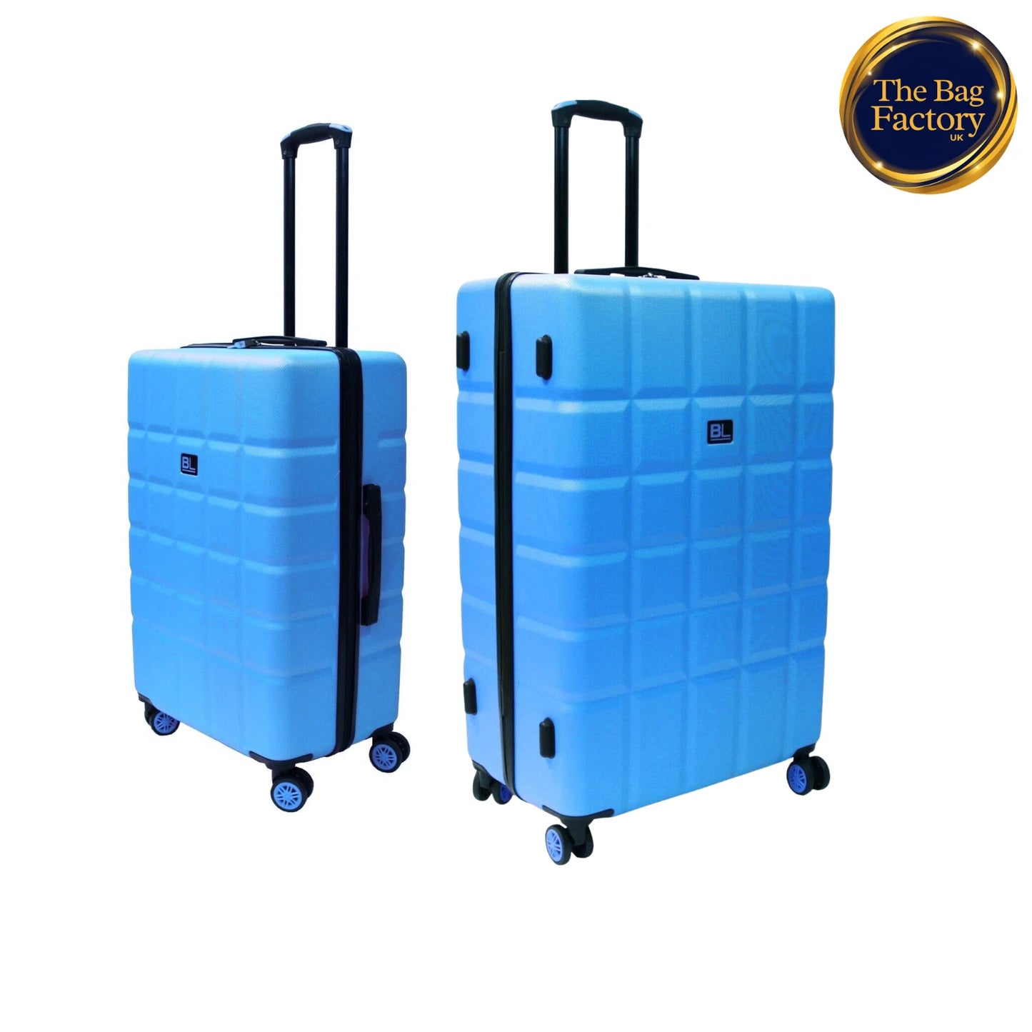 CABIN LARGE LIGHTWEIGHT ABS HARD SHELL SUITCASE 4 WHEEL SPIN TRAVEL LUGGAGE BAG UK STOCK