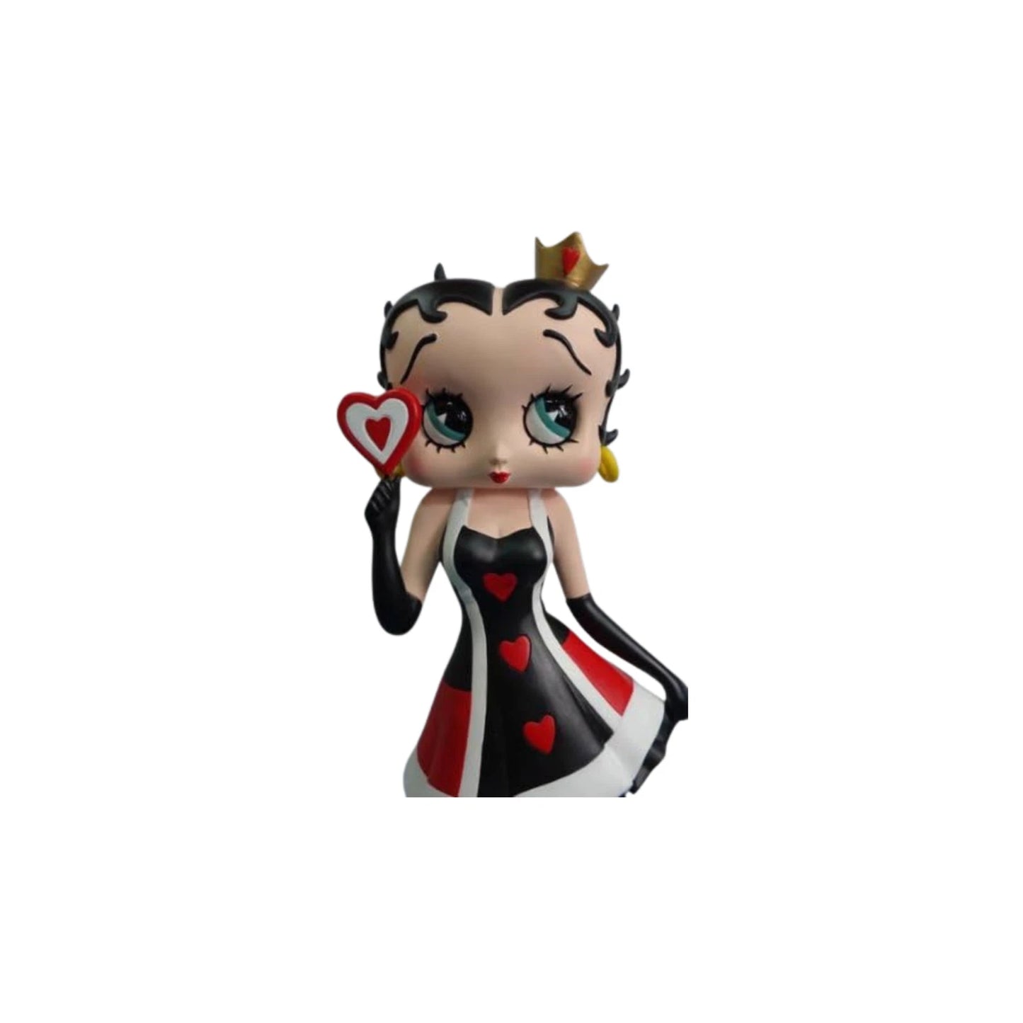 NEW BETTY BOOP QUEEN OF HEARTS 33CM FIGURINE LARGE VINTAGE ORNAMENT COLLECTIBLE