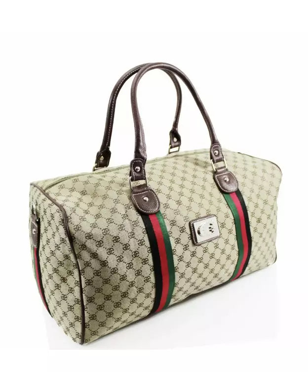 UNISEX GIFT DESIGNER HOLDALL GYM LUGGAGE DUFFEL CABIN TRAVEL CROSS BODY BAG UK STOCK