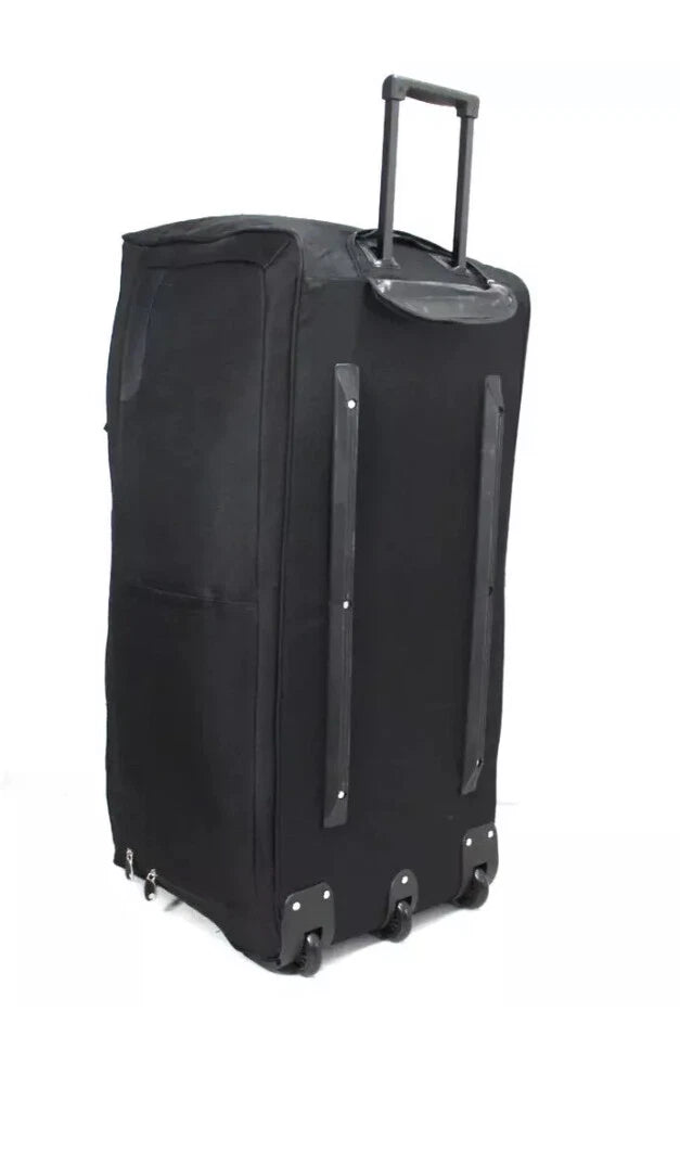 X Large 34” 30" 27" Travel Luggage Wheeled Trolley Holdall Suitcase Duffel Bag UK STOCK