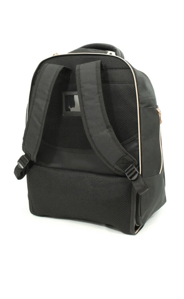 CABIN APPROVED WHEELED RUCKSACK | TRAVEL LAPTOP BAG, ROLLING BACKPACK, HOLDAL UK