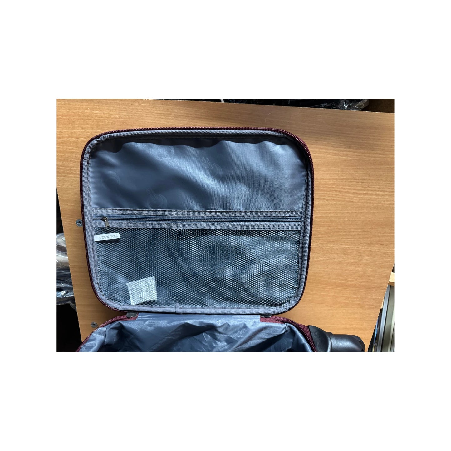 Ryanair Fits 52x34x20cm Cabin Suitcase 4 Wheel soft Carry Travel Luggage Bag UK STOCK