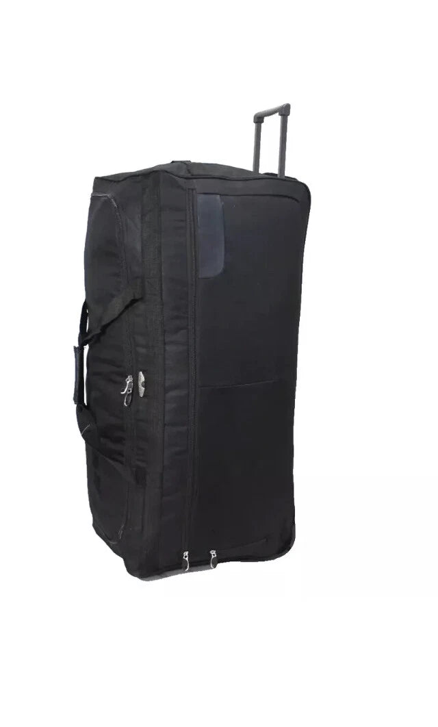 X Large 34” 30" 27" Travel Luggage Wheeled Trolley Holdall Suitcase Duffel Bag UK STOCK