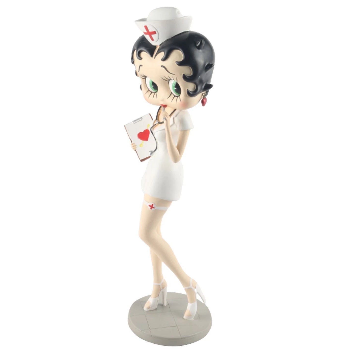 NEW BETTY BOOP NURSE STANDING FIGURINE 34CM VINTAGE COLLECTABLE ORNAMENT GIFT UK STOCK