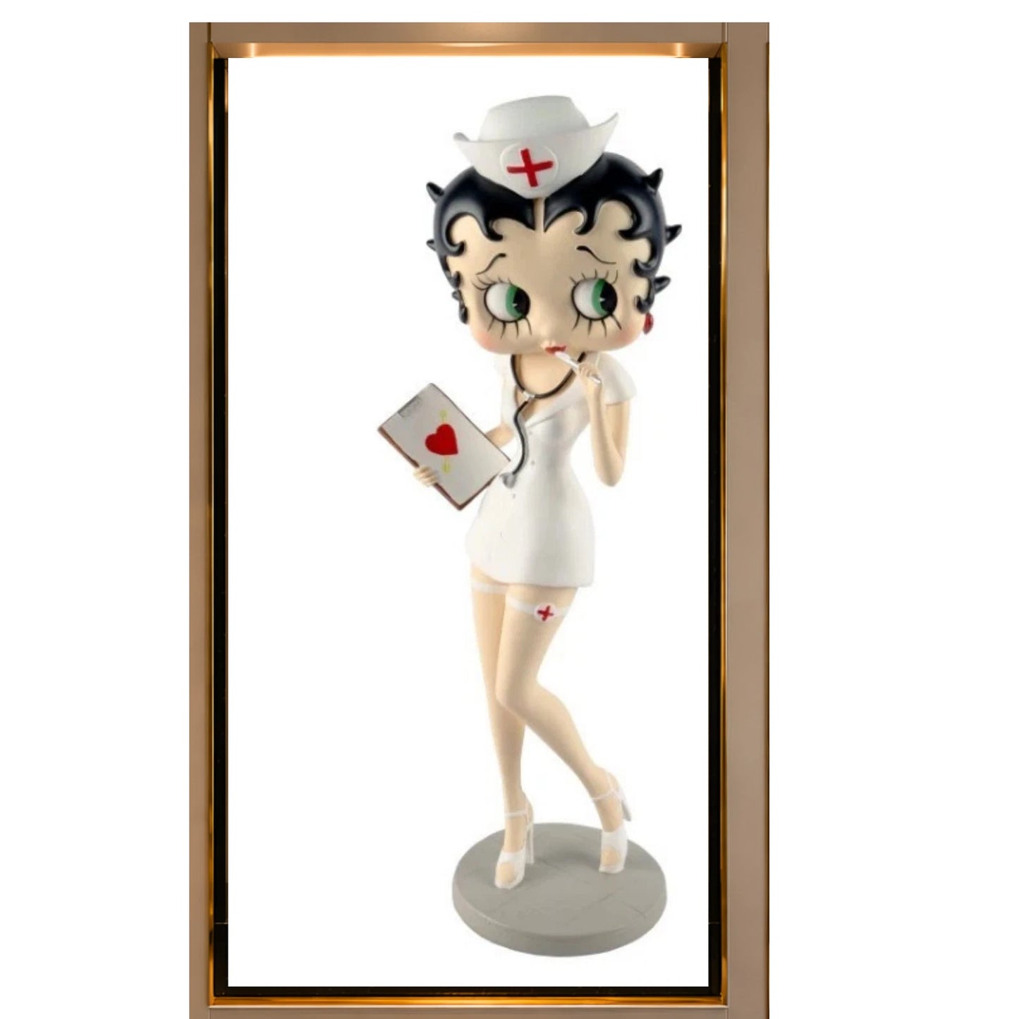 NEW BETTY BOOP NURSE STANDING FIGURINE 34CM VINTAGE COLLECTABLE ORNAMENT GIFT UK STOCK