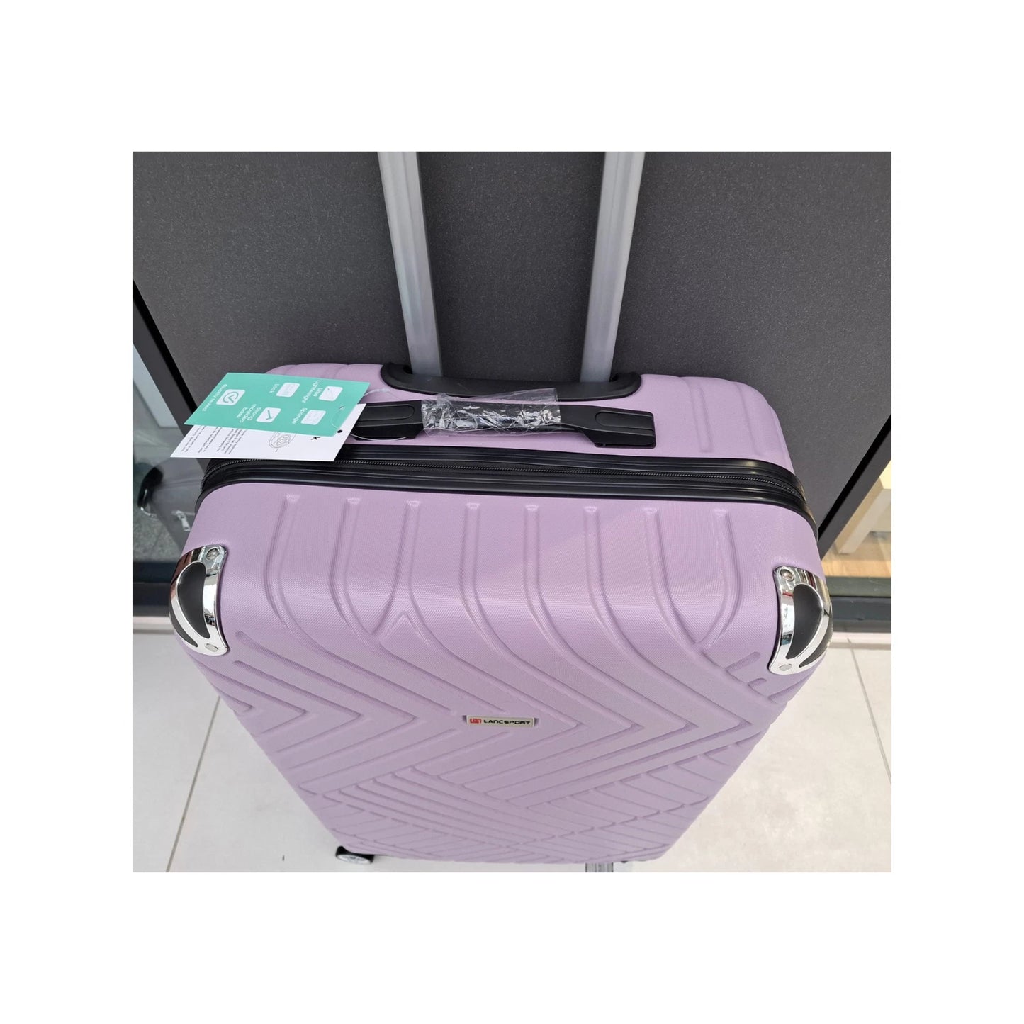 HardShell Suitcase 8 Wheel 360° Spinner ABS Luggage Trolley Bag Cabin to XLarge