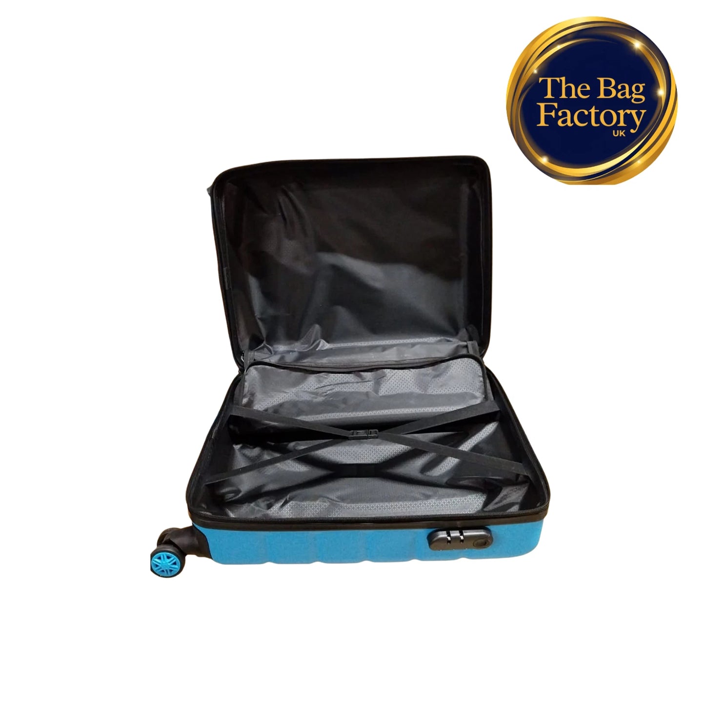 Ryanair fits 55x40x20cm Cabin ABSHardShell 4 wheel Suitcase Lightweight UK STOCK