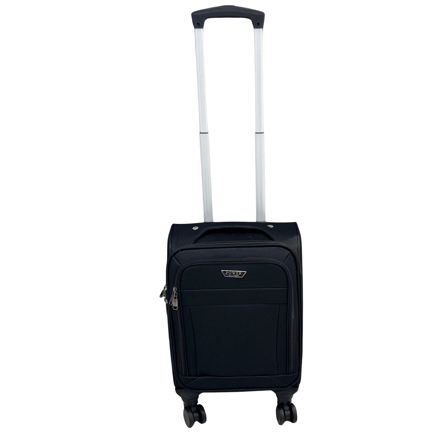 Ryanair Fits 52x34x20cm Cabin Suitcase 4 Wheel soft Carry Travel Luggage Bag UK STOCK