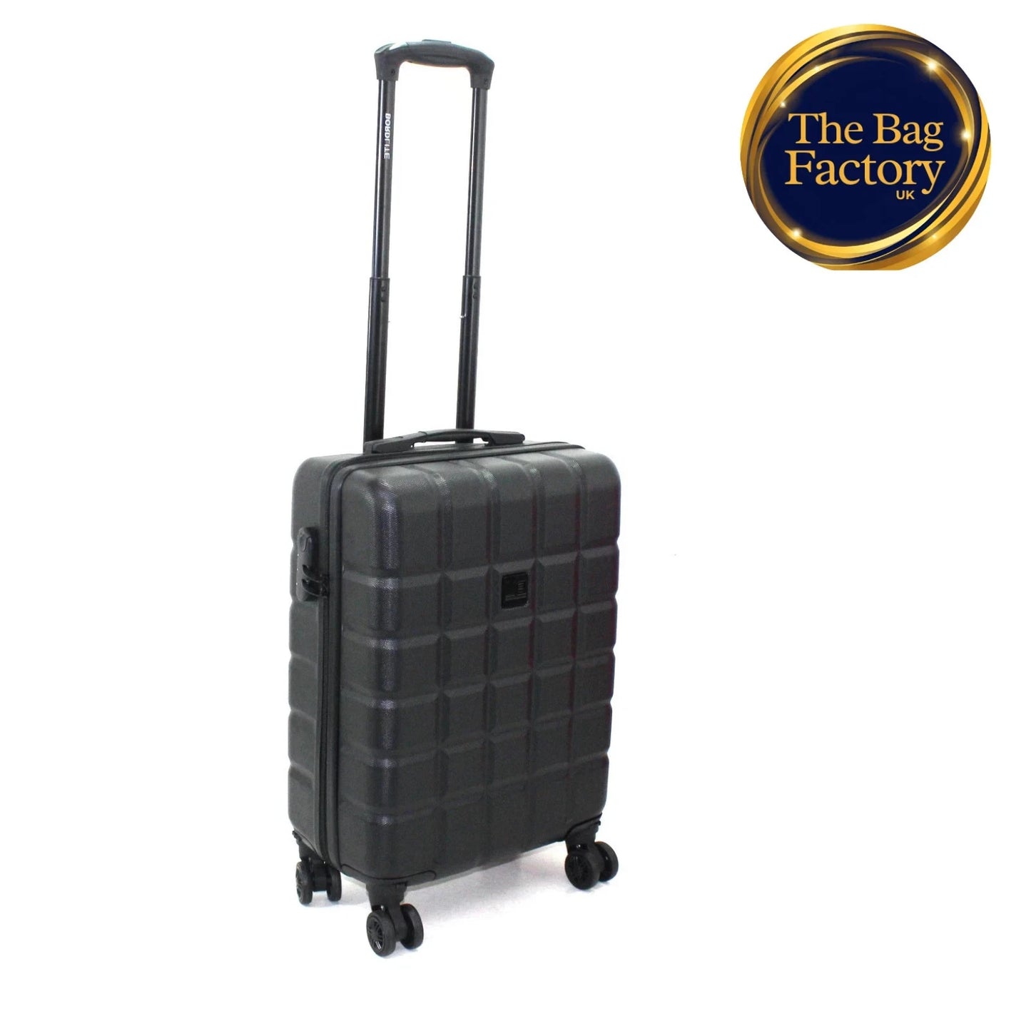 Ryanair fits 55x40x20cm Cabin ABSHardShell 4 wheel Suitcase Lightweight UK STOCK