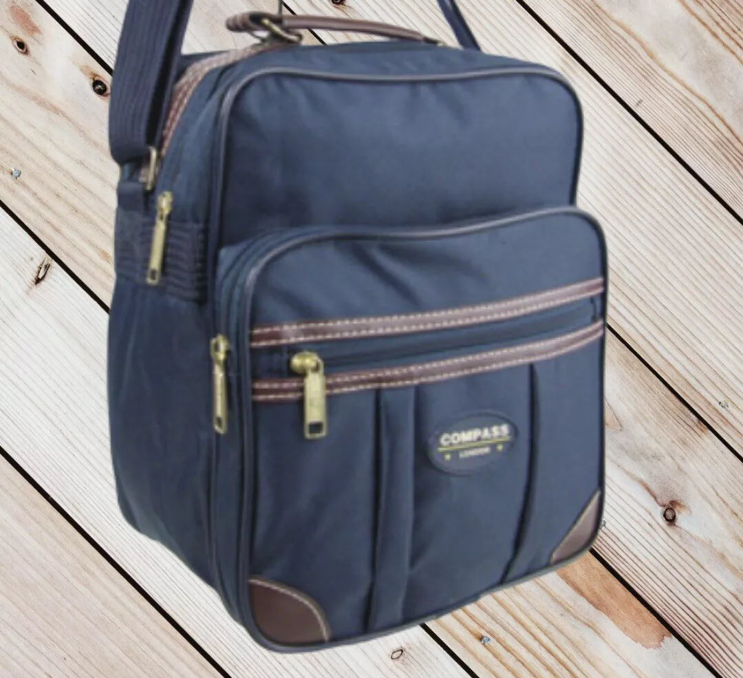 LIGHTWEIGHT HOLDALL GYM TRAVEL SPORTS CABIN SCHOOL WORK SHOULDER MESSENGER BAG UK STOCK