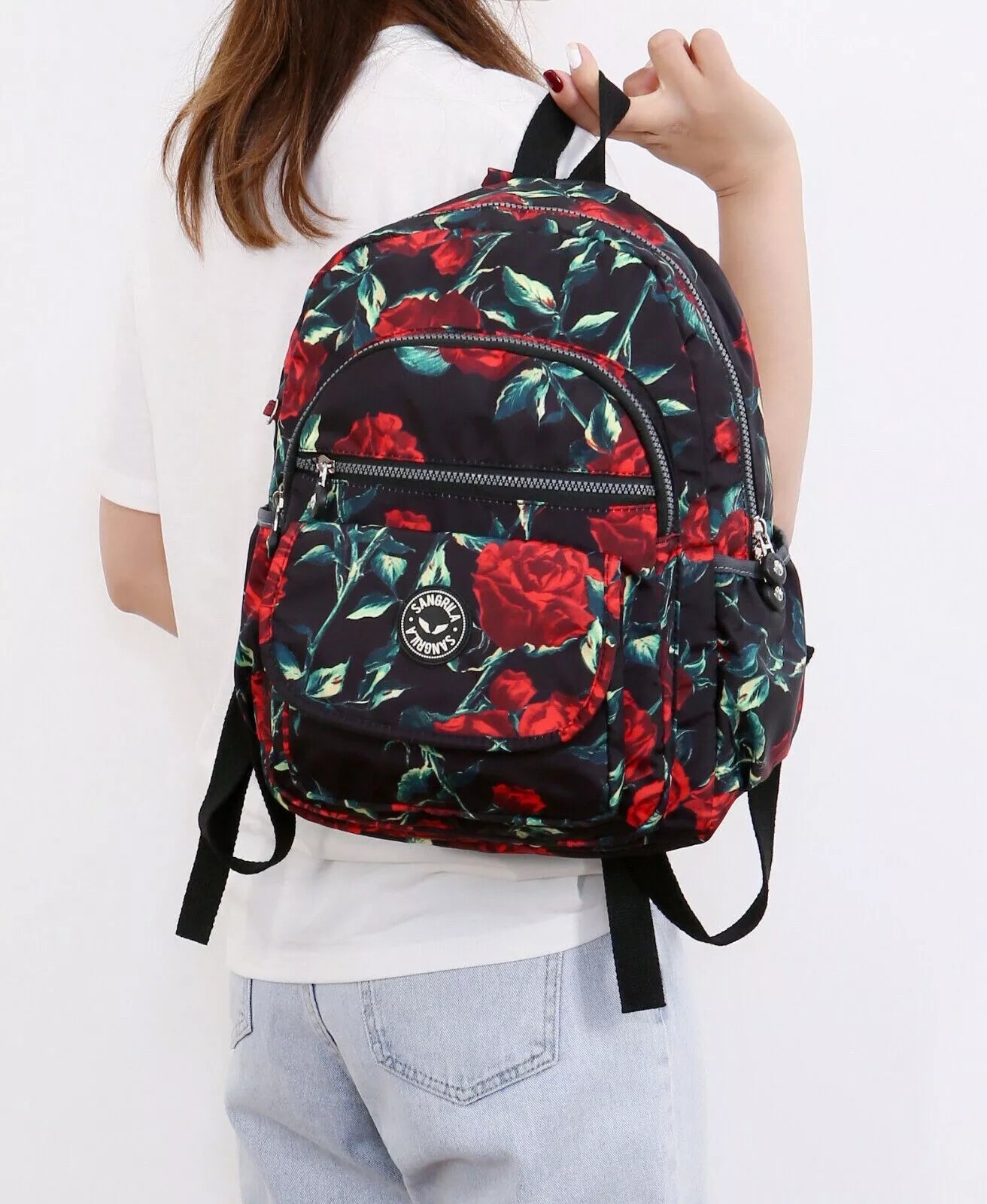 UNISEX BACKPACK GYM TRAVEL SCHOOL WOMEN'S SHOULDER RUCKSACK BAG LIGHTWEIGHT KB