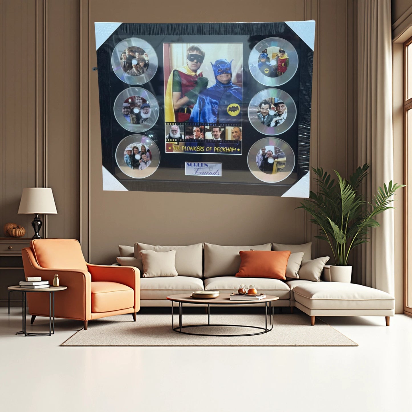 ONLY FOOLS AND HORSES MEMORABILIA FRAMED PICTURE PRESENTATION DISC SET LEGENDS UK STOCK