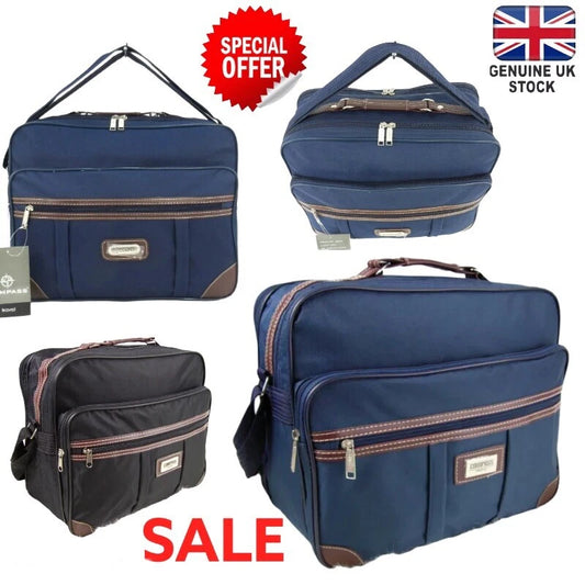 UNISEX HOLDALL LAPTOP IPAD CABIN BAG FLIGHT OVERNIGHT CASE TRAVEL BUSINESS WORK UK STOCK