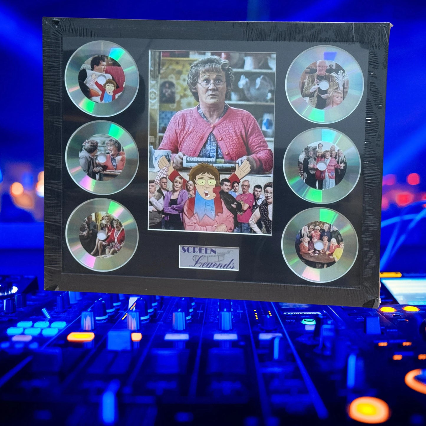 MRS BROWN’S BOYS FRAMED MEMORABILIA PICTURE DISC SET SCREEN LEGENDS TV COMEDY UK STCOK