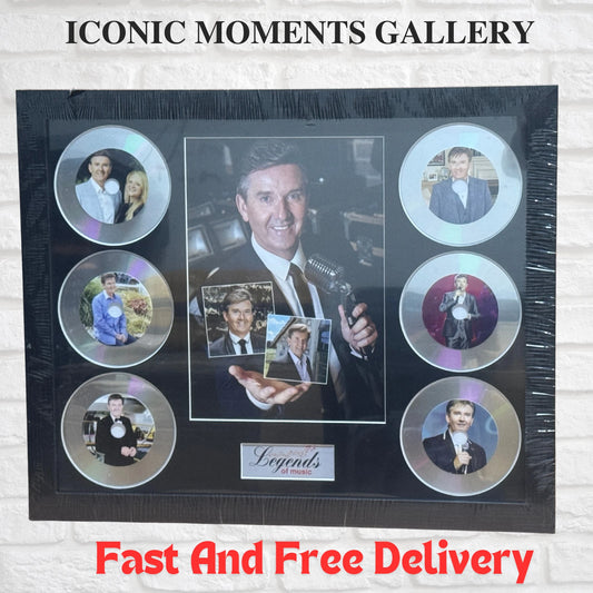 DANIEL O’DONNELL MEMORABILIA FRAMED PICTURE PRESENTATION DISC SET LEGENDS MUSIC UK STOCK