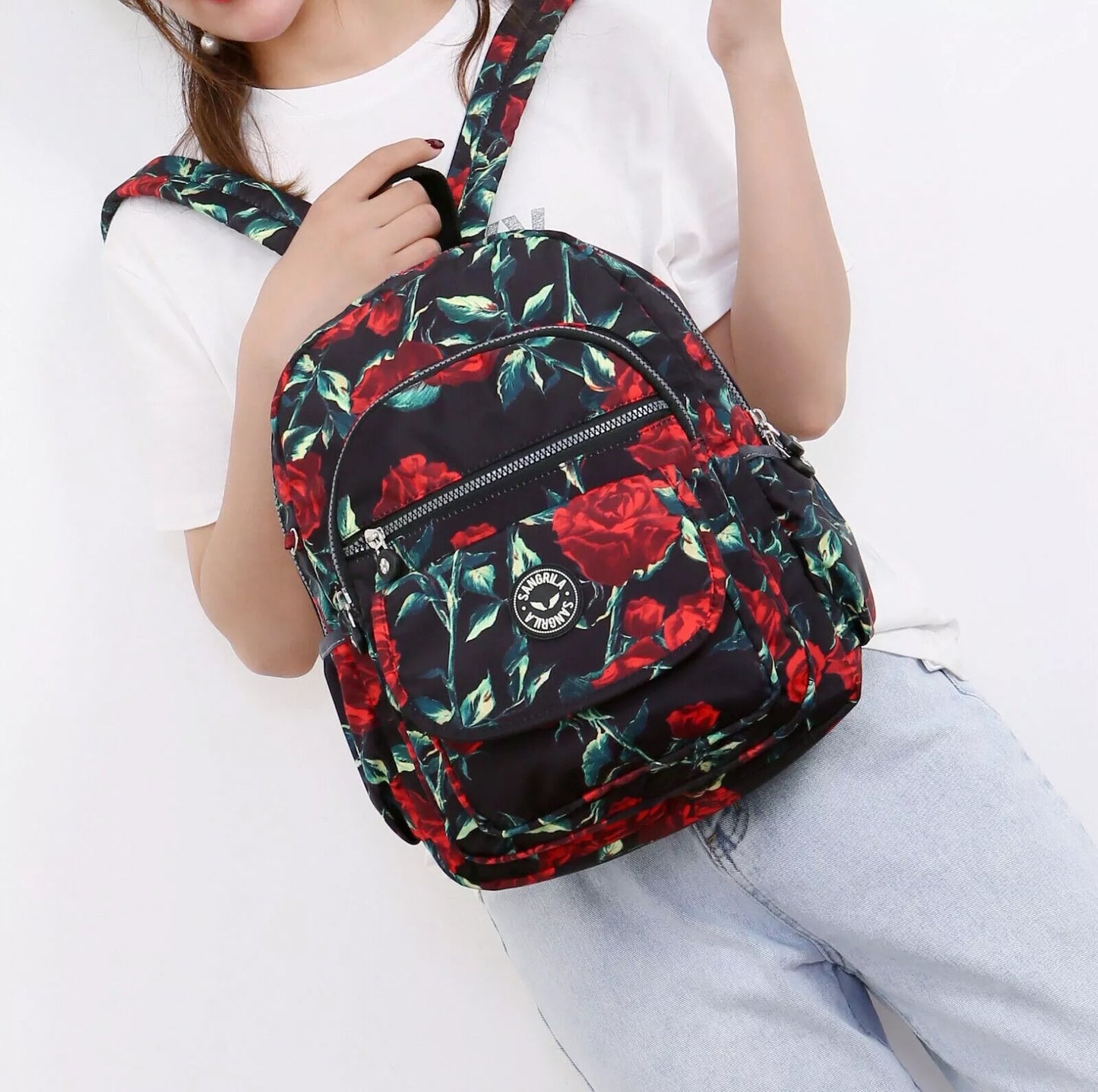 UNISEX BACKPACK GYM TRAVEL SCHOOL WOMEN'S SHOULDER RUCKSACK BAG LIGHTWEIGHT KB