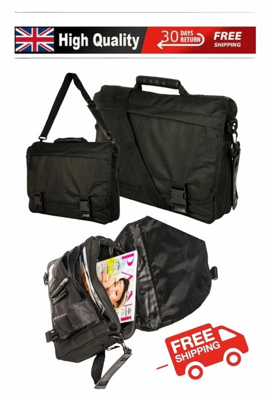 STYLISH Laptop Bag Waterproof Shoulder Messenger Bag Notebook Case 15.6" Laptop UK STOCK
