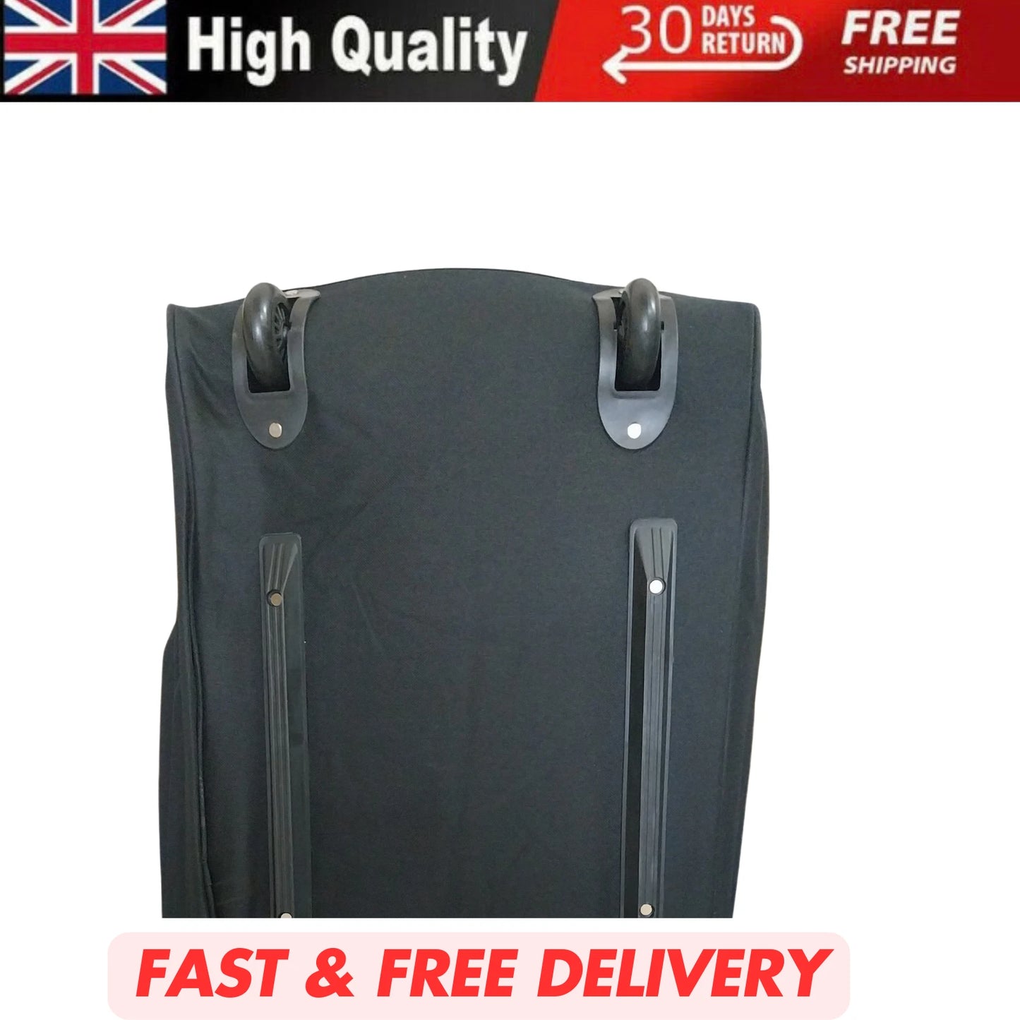 Large 32" Wheeled Holdall Bag Luggage, Easy Roll Wheeled Suitcase Travel Luggage UK STOCK