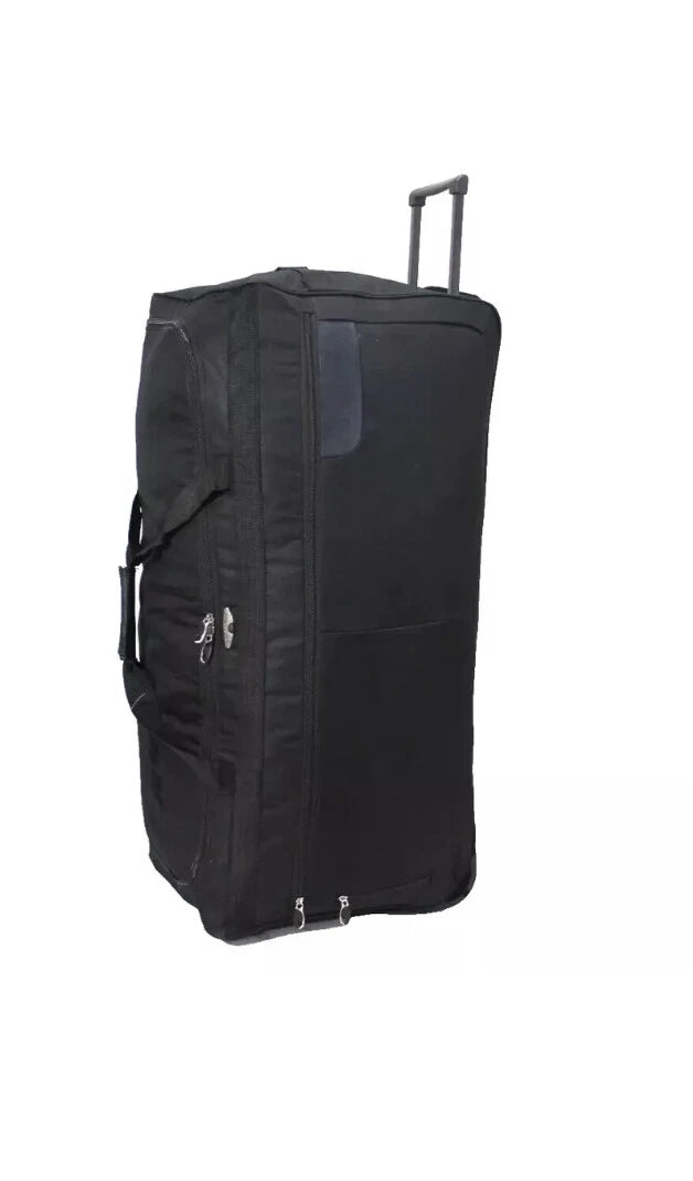 X Large 34” 30" 27" Travel Luggage Wheeled Trolley Holdall Suitcase Duffel Bag UK STOCK