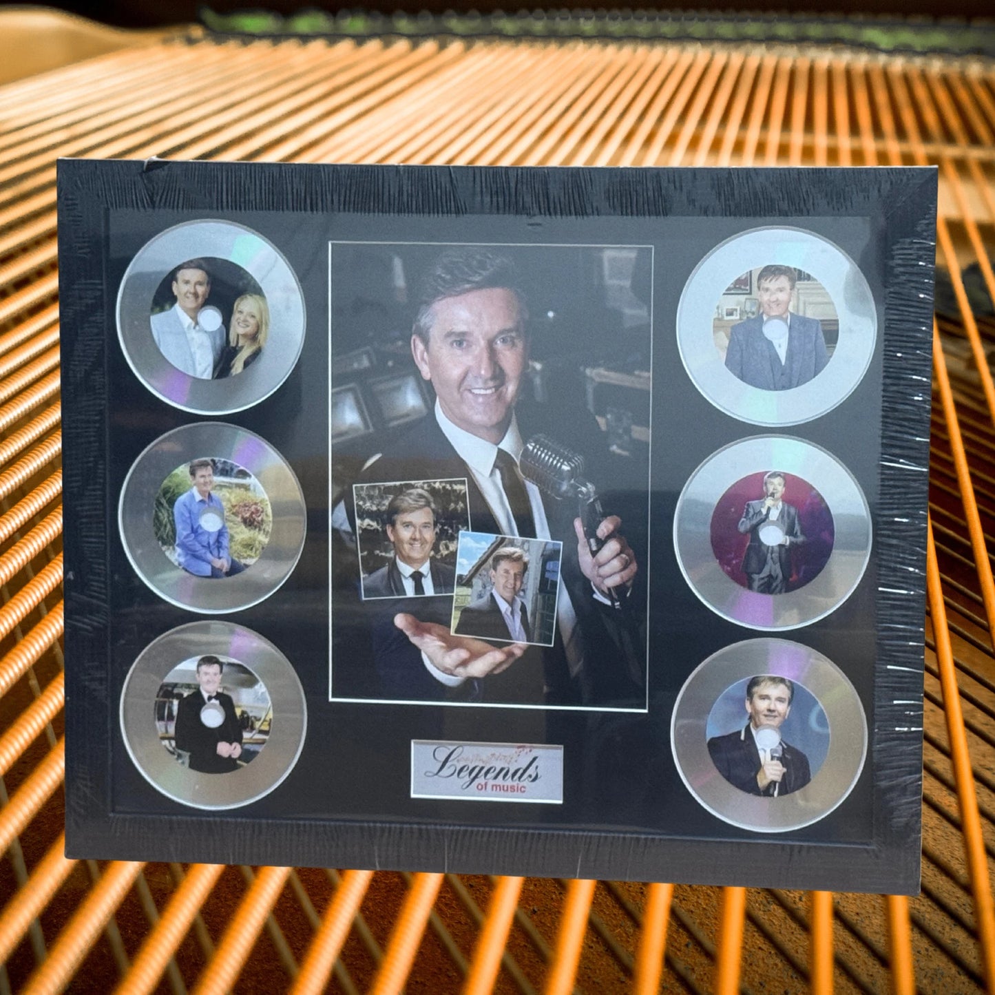 DANIEL O’DONNELL MEMORABILIA FRAMED PICTURE PRESENTATION DISC SET LEGENDS MUSIC UK STOCK